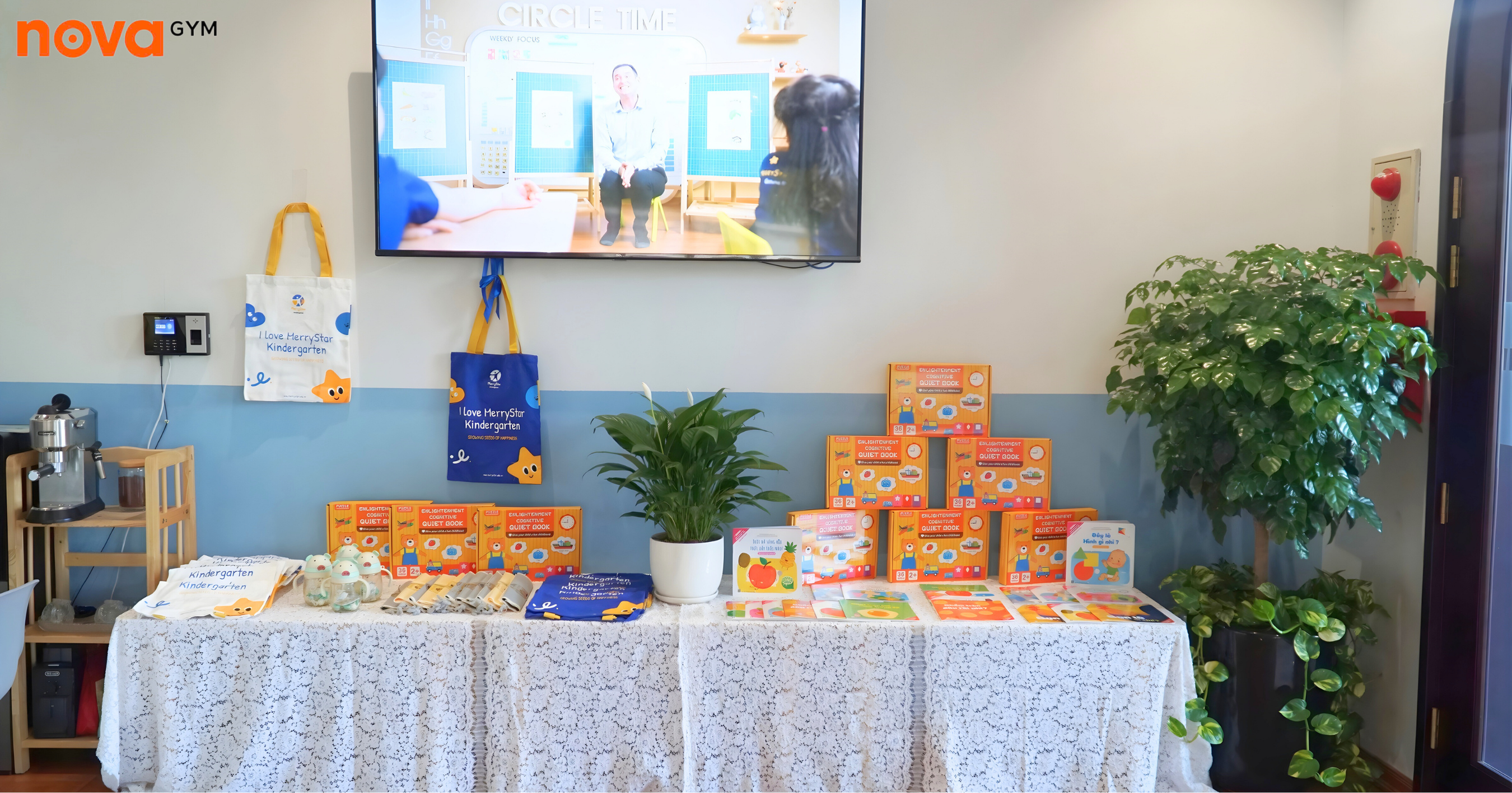 HÀNH TRÌNH KHÁM PHÁ “THÂN KHỎE - TUỆ SÁNG” VỚI NOVA GYM PLAY DAY TẠI MẦM NON SONG NGỮ MERRYSTAR
