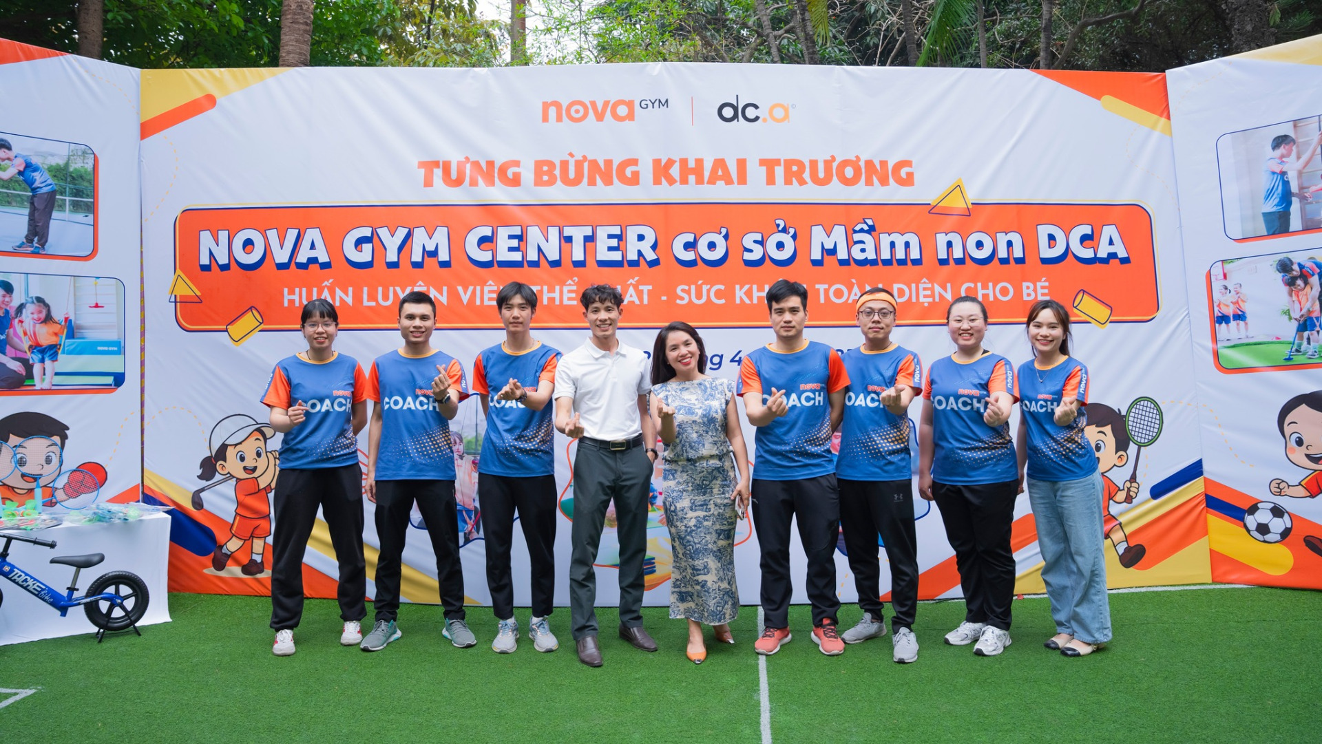 NOVA GYM CHÍNH THỨC CÓ MẶT TẠI TRƯỜNG MẦM NON DCA – KHỞI ĐẦU HÀNH TRÌNH VẬN ĐỘNG CHUẨN QUỐC TẾ