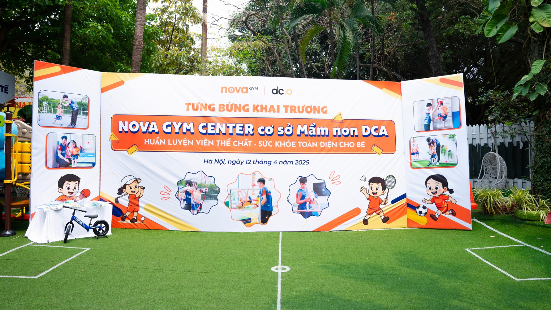 NOVA GYM CHÍNH THỨC CÓ MẶT TẠI TRƯỜNG MẦM NON DCA – KHỞI ĐẦU HÀNH TRÌNH VẬN ĐỘNG CHUẨN QUỐC TẾ