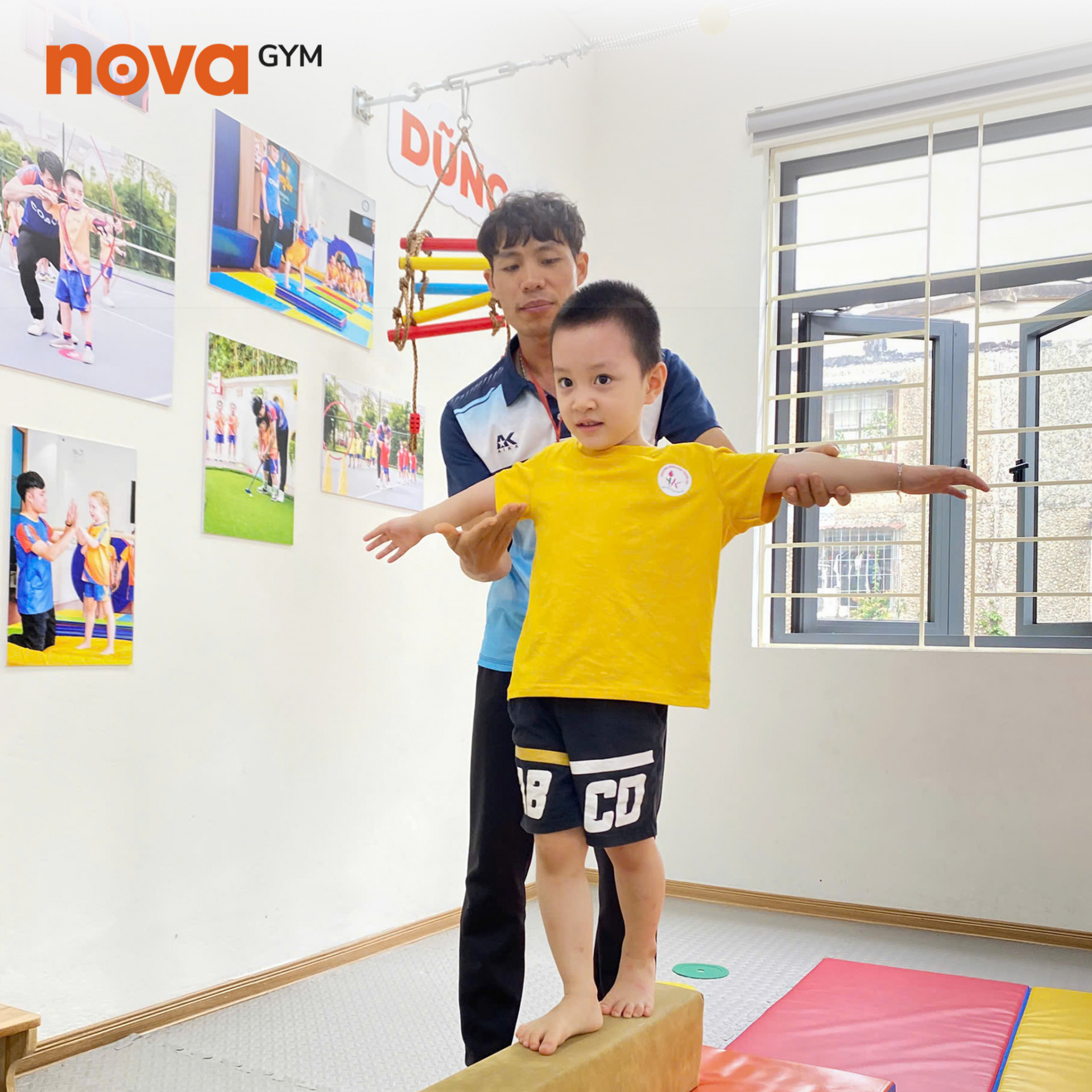 Nova Gym Phối Hợp Cùng Trường Mầm Non Tràng An Tổ Chức Buổi Học Trải Nghiệm Vận Động