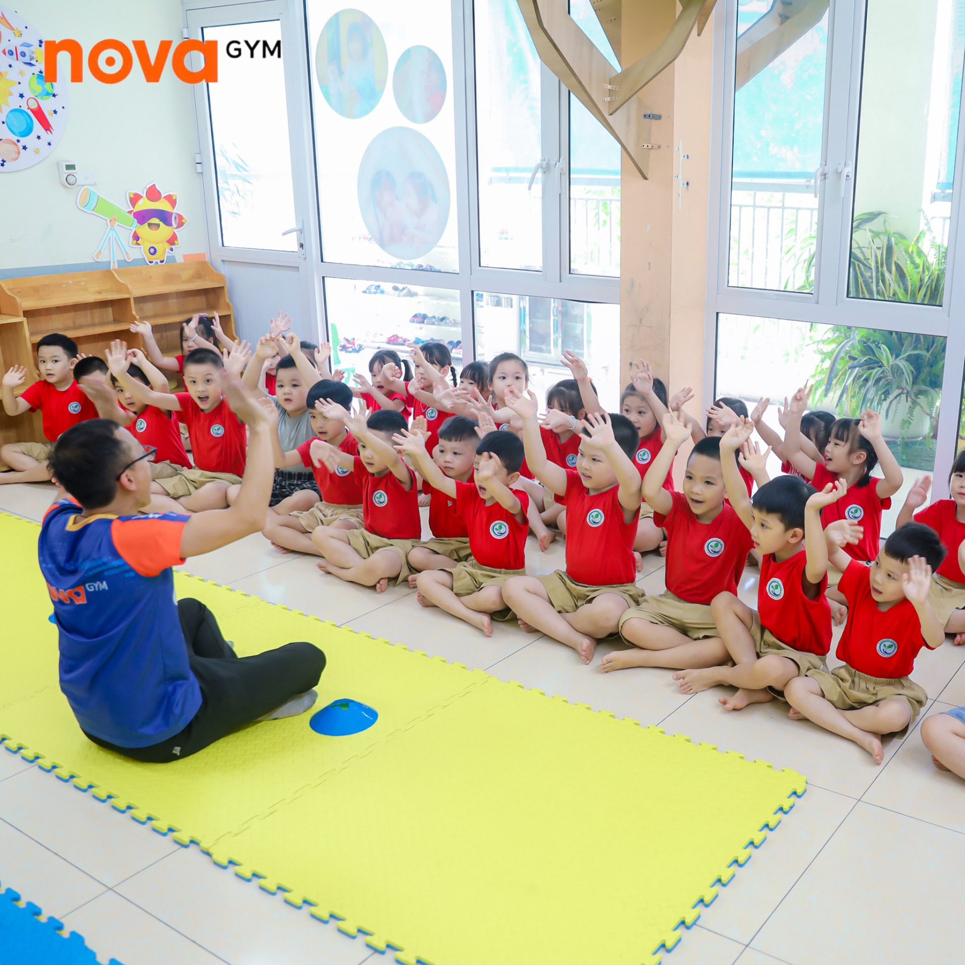 Nova Gym Phối Hợp Cùng Trường Mầm Non Hoa Mai Tổ Chức Buổi Học Trải Nghiệm Vận Động