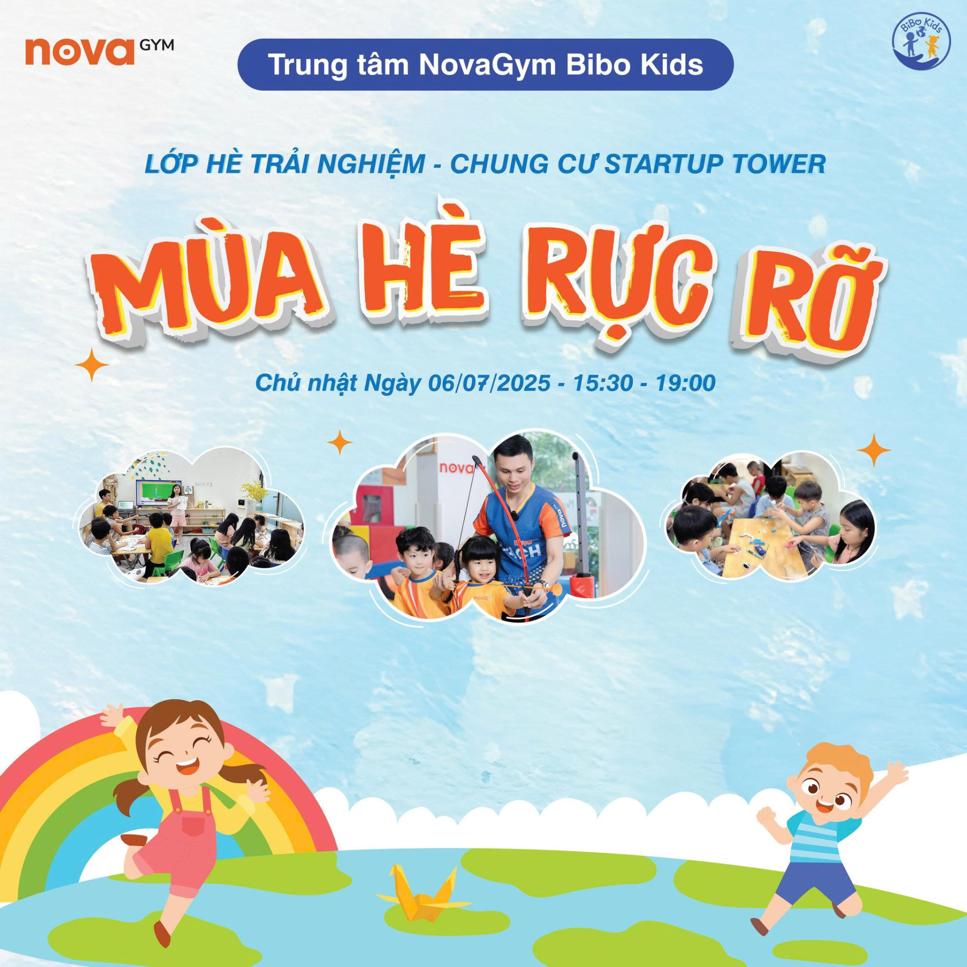 Nova Gym Tổ Chức Thành Công Sự Kiện “Mùa Hè Rực Rỡ” - Cùng con trở về tuổi thơ của bố mẹ