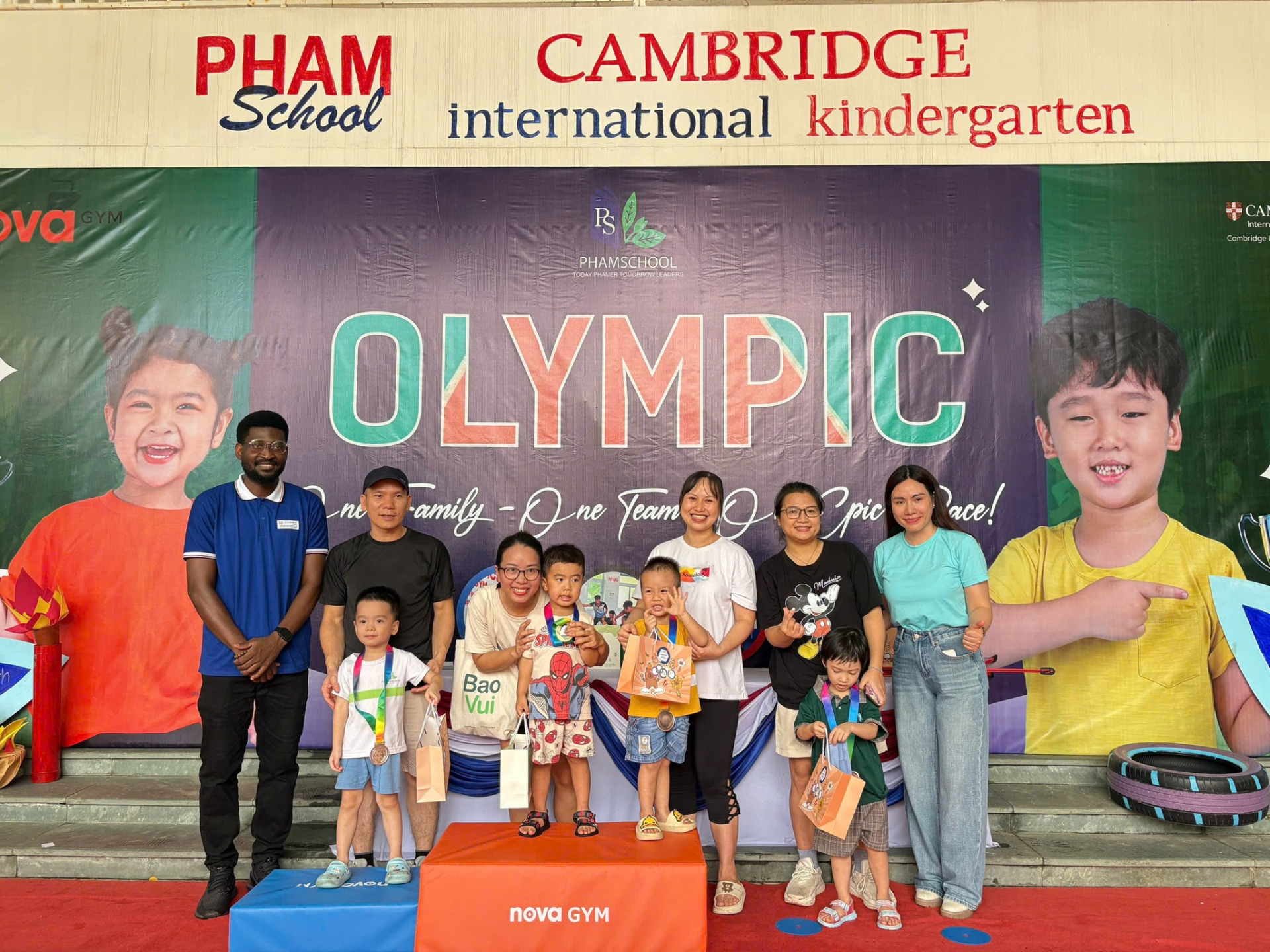 OLYMPIC PHAMSCHOOL 2025 – KHI GIA ĐÌNH, NHÀ TRƯỜNG VÀ NOVA GYM CÙNG TIẾP LỬA CHO CON TRƯỞNG THÀNH